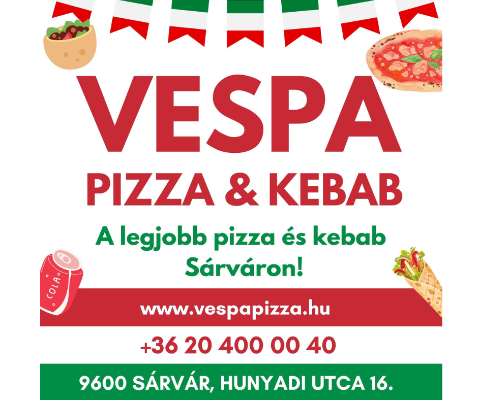 Hasznos információk Vespa Pizza Neapolis Sárvár, nápolyi pizza