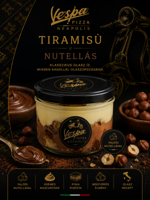 Nutellás tiramisu